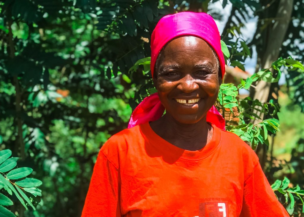 Meet Silva. Local community members like Silva Namikula wondered if she and her family would survive the famine of 2016. After learning about The Face-to-Face Project’s Victory Garden Campaign, Silva decided to gain the skills and knowledge needed to fight her own war against hunger and drought by changing how she grows her food. Together, we were able to achieve that goal by creating her very first Victory Garden in August 2016.  By September Silva’s garden thrived, even though learning new farming practices that make the most out of minimal water availability were very new to her. By November, Silva helped her neighbors create their own Victory Gardens, and compared to August when no one had a garden, a whopping 60% of homes in Silva’s village now do! Silva has now also created her second Victory Garden.  Many villages saw dramatic increases, due in part to neighbors teaching neighbors. Since home gardens are visible to everyone, people are naturally curious about these new sources of food, helping them re-envision the area around the home that is traditionally left as hard packed clay that is swept clean everyday.    While millions of bags of food relief for Malawi pile up in distribution centers, Silva and her village are now counting on themselves to control their future. The Victory Garden Campaign succeeds because it puts the skills and knowledge into the hands of those that need it most, ultimately making it productive and lasting. 